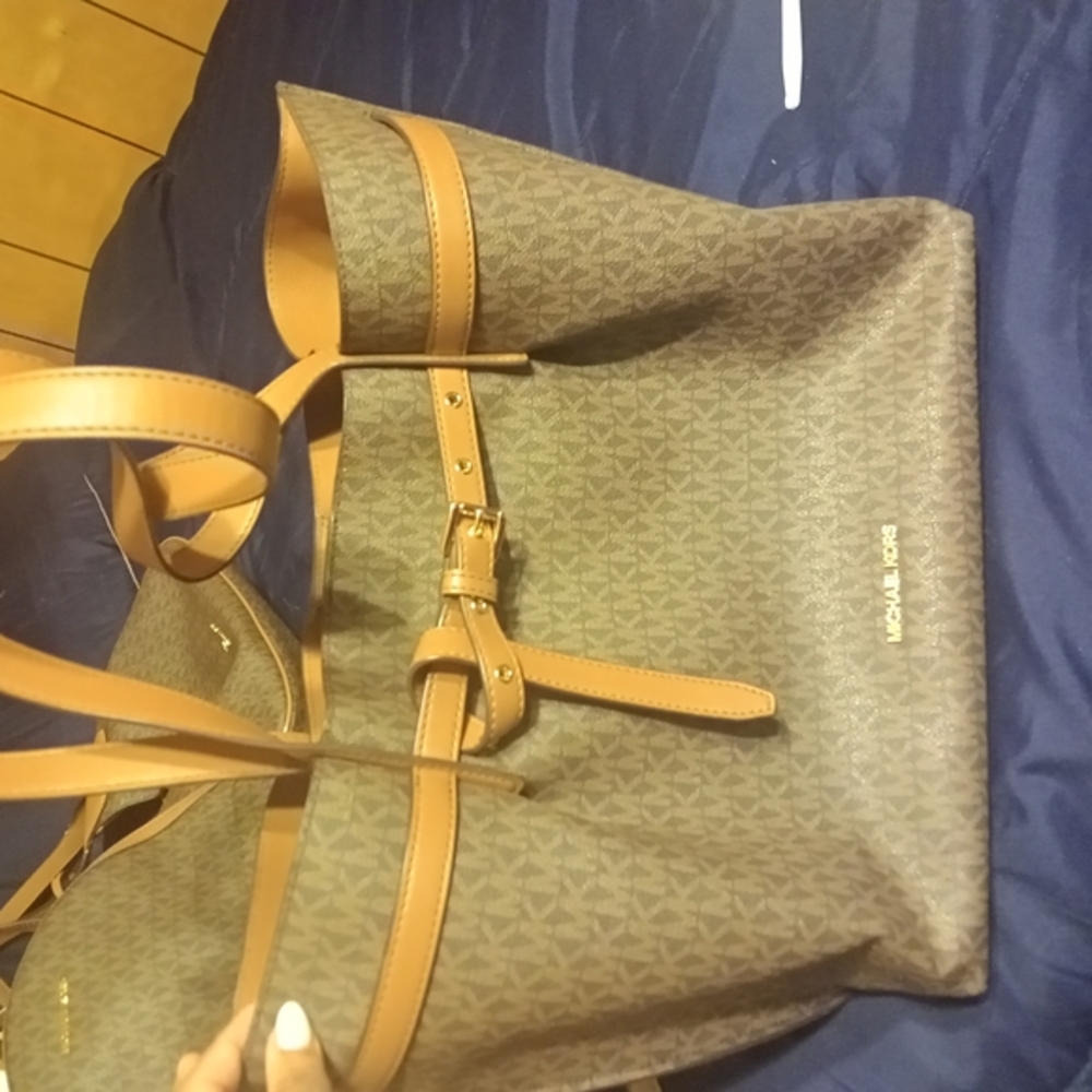 Michael Kors Brown Tote Bag